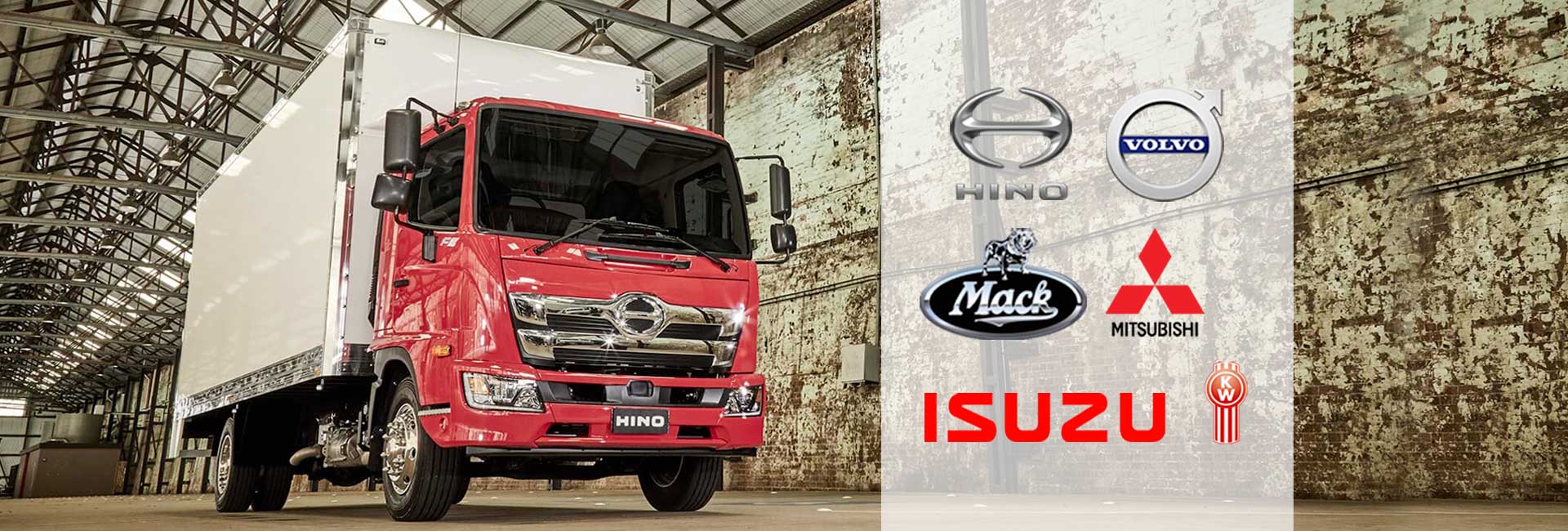 Specialists in Hino, Volvo, Mack, Mitsubishi, Isuzu and Kenworth trucks